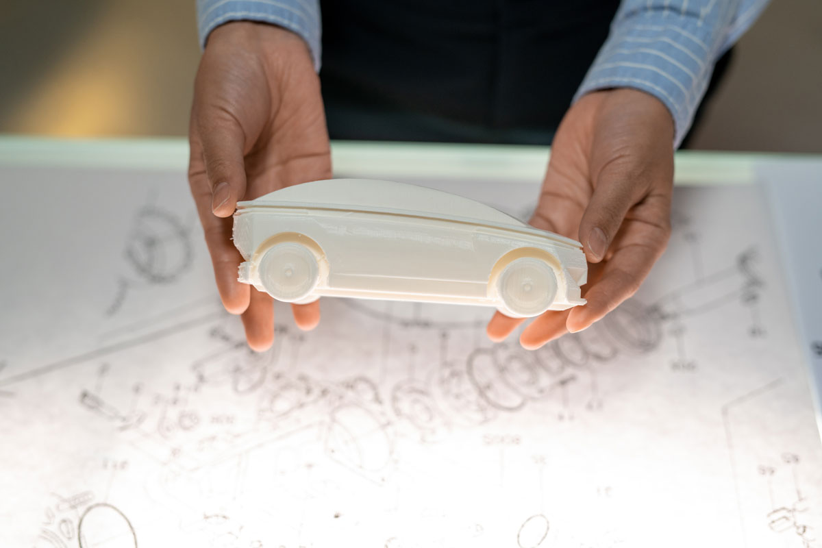 prototipo 3d automóvil Alicante